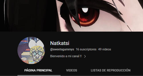 Mi canal en sus inicios se llamaba Natkatsi; no fue hasta después que me cambié el nombre a Nat-P y finalmente, Natto-P